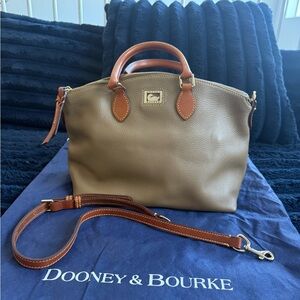 Dooney & Bourke Tonal Zip Pocket Handbag